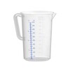 Broc mesureur en polypropylene  HENDI  Kitchen Line  2L   140x H 215mm