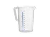 Broc mesureur en polypropylene  HENDI  Kitchen Line  3L   160x H 240mm
