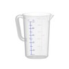 Broc mesureur en polypropylene  HENDI  Kitchen Line  5L   190x H 270mm