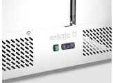 Pizzawerkbank met 3 deuren en koelvitrine 380 40L  Arktic  254L  230V/400W  1400x700x H 1491mm