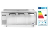 Vrieswerkbank met 3 deuren Kitchen Line 390L  Arktic  Kitchen Line  291L  230V/550W  1800x600x H 886mm