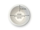 Ramequins - 12 pieces  HENDI  0 045L  Ivoire  12 u.   60x H 35mm