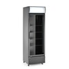 Armoire refrigeree avec caisson lumineux  porte simple  Arktic  254L  Noir  230V/250W  578x605x H 1980mm