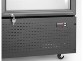 Backbar koelkast met lichtbak  dubbele deur  Arktic  512L  Zwart  230V/510W  1120x585x H 1900mm