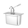 Couvercle avec distributeur pour bacs GN  HENDI  GN 1/6  180x165mm