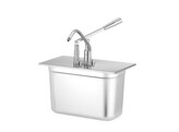 Couvercle avec distributeur pour bacs GN  HENDI  GN 1/6  180x165mm