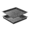 Plaque de cuisson CONVECTOMAT CLASSIQUE GN 2/3  HENDI  GN 2/3  Noir  354x325x H 60mm  Rectangulaire