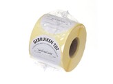 Autocollants de securite alimentaire  multi-usage  faciles a retirer    UTILISER AVANT    HENDI  Blanc  500 u.   50mm