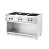 Inductiekookplaat met 6 kookzones  HENDI  400V/25500W  1200x700x H 890mm