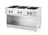 Inductiekookplaat met 6 kookzones  HENDI  400V/25500W  1200x700x H 890mm