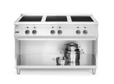Inductiekookplaat met 6 kookzones  HENDI  400V/25500W  1200x700x H 890mm