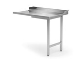 Uitlooptafel voor vaatwassers  HENDI  linkerzijde  1000x700x H 850mm
