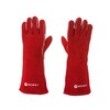 Hittebestendige handschoenen  leer  HENDI  Rood   L mm