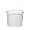 Seau  HENDI  Zone imprimable/etiquetage   810x155 mm.  11 3L  Blanc   300x H 230mm