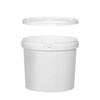 Seau  HENDI  Zone imprimable/etiquetage   810x155 mm.  11 3L  Blanc   300x H 230mm