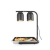 Portique chauffe-plat  infrarouge  HENDI  Argent  230V/500W  453x360x H 790mm