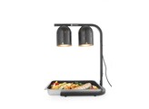 Portique chauffe-plat  infrarouge  HENDI  Argent  230V/500W  453x360x H 790mm