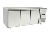 Koelwerkbank  3-deurs  Arktic  Profi Line  334L  230V/400W  700x1795x H 839mm