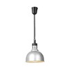 Warmtelamp verstelbaar  dome  HENDI  Zilver  230V/250W   250x H 207mm