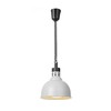 Warmtelamp verstelbaar  dome  HENDI  Wit  230V/250W   250x H 207mm