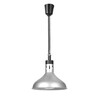 Warmtelamp verstelbaar  conisch/dome  HENDI  Zilver  230V/250W   295x H 207mm