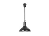 Warmtelamp verstelbaar  conisch/dome  HENDI  Zwart  230V/250W   295x H 207mm