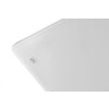 Snijplank met groef  HENDI  Wit  355x250x H 15mm