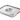 Couvercle avec poignee  HENDI  GN 1/2  265x325mm