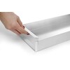 Plaque de cuisson avec panneau lateral amovible  HENDI  580x200x H 50mm