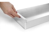 Plaque de cuisson avec panneau lateral amovible  HENDI  580x200x H 50mm