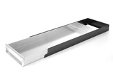 Plaque de cuisson avec panneau lateral amovible  HENDI  580x200x H 50mm