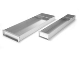 Plaque de cuisson avec panneau lateral amovible  HENDI  580x200x H 50mm