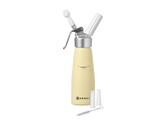 Siphon a chantilly   HENDI  0 5L  Jaune pastel   80x H 260mm