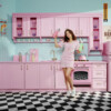 Siphon a chantilly   HENDI  0 5L  Rose pastel   80x H 260mm